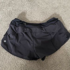 Black Lululemon Shorts (Size: 10)